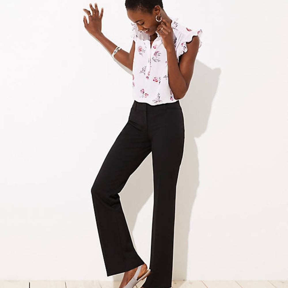 LOFT‎ Tall Trousers in Custom Stretch in Marisa Fit
